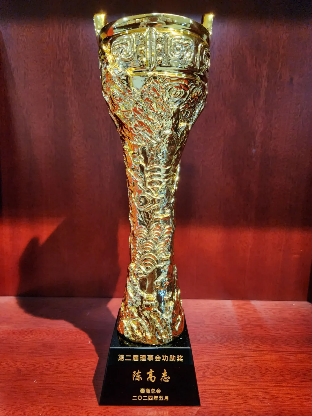 秦商总会举行庆典大会 陈高志荣获秦商总会功勋奖